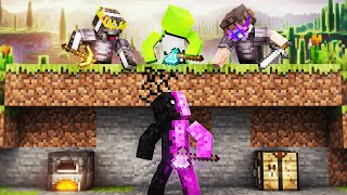 Minecraft Speedrunner VS 3 PRO Minecrafters [upl. by Bohon713]