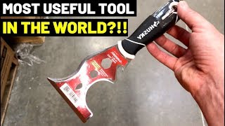 IS THIS THE MOST USEFUL TOOL IN THE WORLD Watch And Decide 5In1 6In1Painters Tool [upl. by Urina]