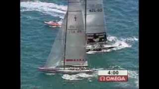 Americas Cup 2000 Finals  Race 1 [upl. by Ariamoy]