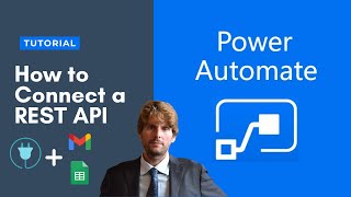 Power Automate Tutorial  How to connect a Rest API [upl. by Norreht72]