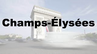 How to Say Champs Élysées CORRECTLY amp WHY French Pronunciation [upl. by Odracer]