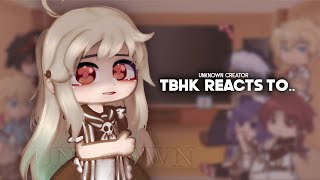 TBHK reacts to  PART 1  Unknown Creator  Toilet Bound Hanakokun READ DESCRIPTION [upl. by Ettenil]