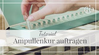 M Asam Hyaluron Ampullenkur richtig auftragen  AQUA INTENSE von asambeauty [upl. by Tereve]