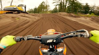 Motocross Heerde MSV NOV 2023 4K POV [upl. by Ahseinad547]