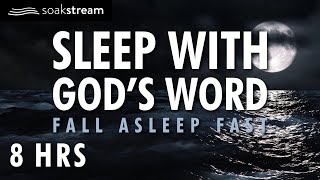 SOAK IN GODS PROMISES BY THE OCEAN  SLEEP WITH GODS WORD  100 Bible Verses For Sleep [upl. by Ahsilram573]