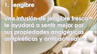 10 remedios naturales para la gripe [upl. by Barron]