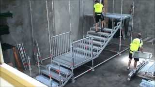 365M Public Access Stair Tower Build [upl. by Noiek]