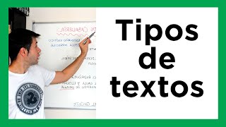 Tipos de textos ¡TODOS Narrativo argumentativo descriptivo expositivo [upl. by Eidda99]