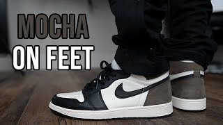 Air Jordan 1 Mocha Review [upl. by Eisyak]