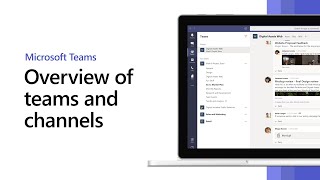 How to use teams and channels in Microsoft Teams [upl. by Leotie588]