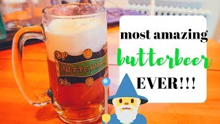 BEST AND EASIEST BUTTERBEER RECIPE  How to Make Butterbeer Just Like Universal 2019 [upl. by Hewes]