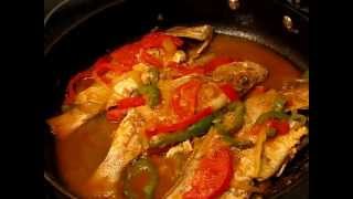 Jamaican Steamed Fish Recipe Video [upl. by Leeth]