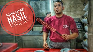 ADANA KEBAP NASIL YAPILIR  ZIRH KIYMASI  ADANA SOKAK LEZZETLERİ [upl. by Tarabar]