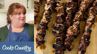 How to Make ShashlikStyle Grilled Beef Kebabs [upl. by Wampler]