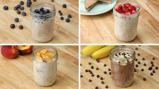 KidFriendly Overnight Oats 4 Ways [upl. by Klockau126]