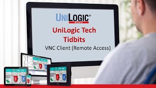 UniLogic Tech Tidbits VNC Client Remote Access [upl. by Hort]