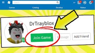 HOW TO JOIN ANY YOUTUBERS ROBLOX GAME [upl. by Meldoh]