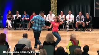 Desert City Swing Arjay Centeno Melissa Rutz West Coast Swing 2013 [upl. by Matelda]