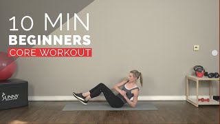 10 Min No Equipment Beginners Core Workout [upl. by Aimerej]