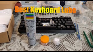 Best Keyboard Switch Lube Superlube vs Silicone Vs Krytox [upl. by Nekcarb]