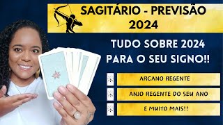 ♐ SAGITÁRIO 2024  PREVISÃO COMPLETA COM TAROT [upl. by Winchell]