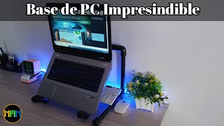 Como Construir Una Base Refrigerante Para Laptop Muy Facil [upl. by Uhn]