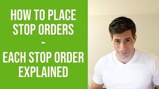 Fidelity  How to Place Stop Orders  Each Stop Order Explained [upl. by Adnarahs943]