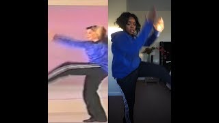 White Woman Teaches Hip Hop Dance Lessons  Tutorial [upl. by Akirdna]