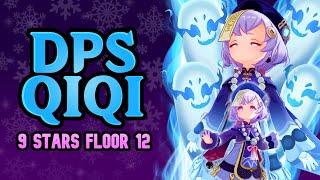 DPS Qiqi  26 Spiral Abyss Floor 12 9 Stars  Genshin Impact [upl. by Bovill]