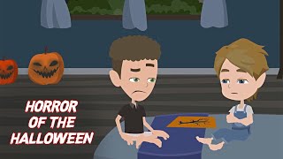 Horror Of The Halloween  Animated Scary Story In Hindi [upl. by Biggs357]