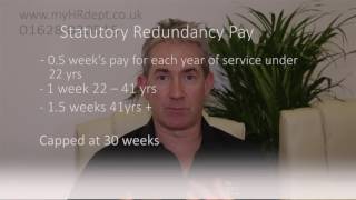 Calculating Statutory Redundancy Pay [upl. by Amadis]