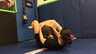 Triangle choke to arm bar [upl. by Aridaj]