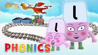 Phonics  Learn to Read  The Letter L  Journey Through the Alphabet  Alphablocks [upl. by Geldens]