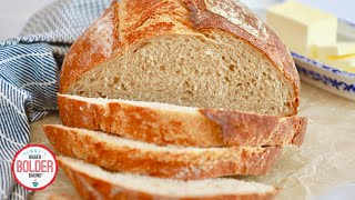 5Ingredient Artisanal Bread Recipe for Beginners [upl. by Goldi219]