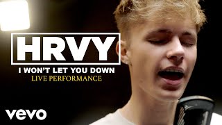 HRVY  quotI Wont Let You Downquot Official Performance  Vevo [upl. by Albertson]