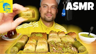 ASMR Baklava essen 🥰 ASMR Deutsch  GFASMR [upl. by Akineg]