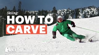 How to Carve Skis  Take Your Skiing to the Next Level  REI [upl. by Atniuq]