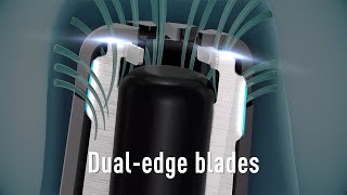 DualEdge Blade Misses No Hairs  Panasonics Nose Trimmer ERGN300 [upl. by Artep]