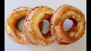 CAKE DOUGHNUTS  OldFashioned STYLE  DIY Demonstration [upl. by Aicala872]