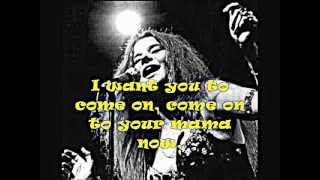 JANIS JOPLIN Cry Baby  Lyrics [upl. by Ester]