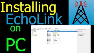 Installing EchoLink on PC [upl. by Enniroc]