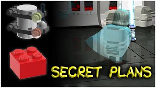 LEGO Star Wars The Complete Saga  SECRET PLANS  Minikits amp Red Power Brick [upl. by Grubman908]