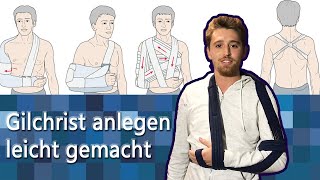 GilchristVerband anlegen  Tutorial  How to  Anleitung [upl. by Gnap764]