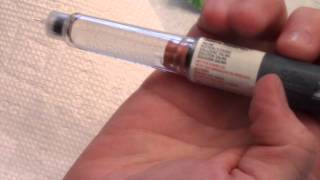 Video 07 Demonstrating the Insulin Pen [upl. by Lurie]