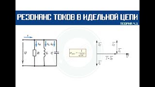 РЕЗОНАНС ТОКОВ в идеальной и реальной цепях │Теория ч 1 [upl. by Boice292]