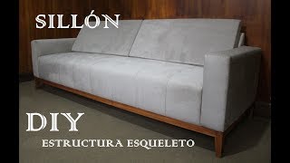 Sillón  DIY Estructura esqueleto [upl. by Jeffers732]