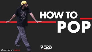 Popping Dance Tutorial  How to Pop  KAFQA Tutorial [upl. by Aliuqehs]