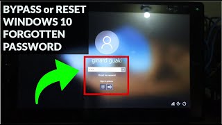 How to Bypass Windows 1011 Forgotten Microsoft Account amp Reset Forgotten Local User Account [upl. by Yroj]