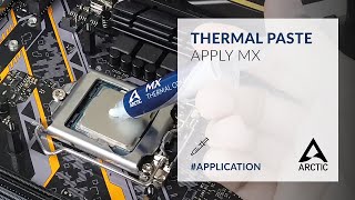 How To Apply MX Thermal Paste [upl. by Selij]