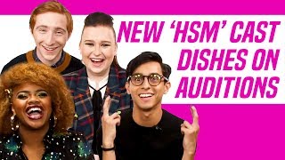 High School Musical The Musical The Series Cast Talks Auditions Fave HSM Songs and More [upl. by Waxman725]